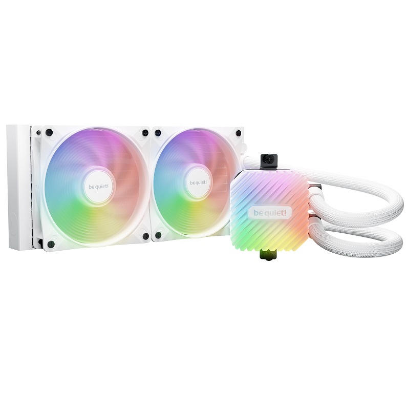 913c8cafa0935e301c7a7210e578a0316387e1ae7c3a6117.jpg Water Cooler be quiet! Light Loop 240mm Blanco - Imagen 1