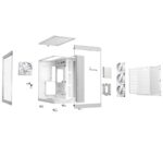 Gabinete be quiet! Light Base 600 LX Blanco - Imagen 3