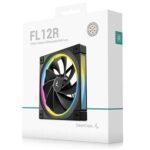 Fan DeepCool FL12R ARGB negro - Imagen 2