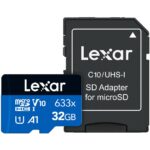 Memoria microSDHC Lexar 32GB 633x UHS-I Blue Series