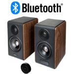 Parlantes Edifier 2.0 S880 MKII Bluetooth nogal