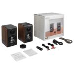 Parlantes Edifier 2.0 S880 MKII Bluetooth nogal - Imagen 3