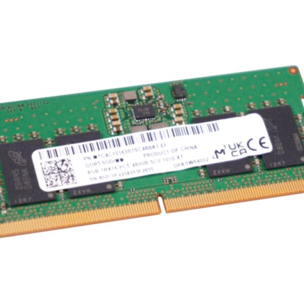 Memoria DDR5 8GB 5600Mhz sodimm