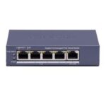 Switch PoE Hikvision 4 puertos gigabit 45w admin.