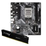 Combo Mother Asrock B650M-H + Memoria Kingston DDR5 16GB