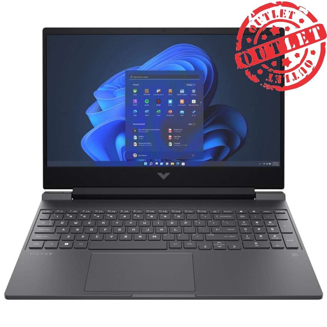 913c8cafa0935e301c7a7210e578a03103d57b8e34f264f9.jpg Notebook Gamer HP Ryzen 5 4.6Ghz, 8GB, 512GB SSD, 15.6'' FHD, RTX 2050 4GB (con detalles) - Imagen 1