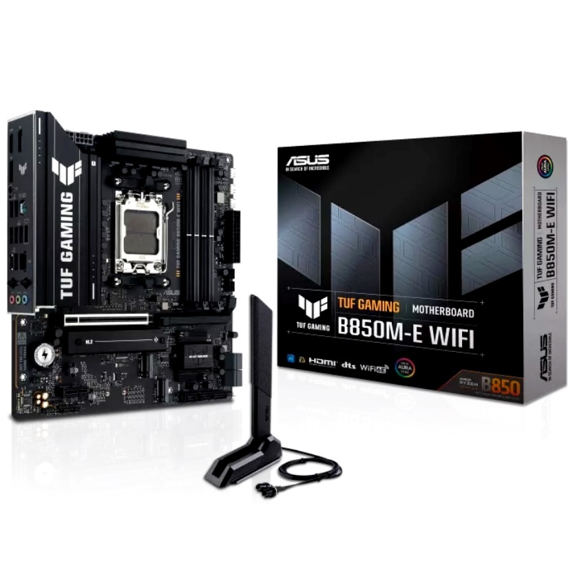 913c8cafa0935e301c7a7210e578a0310a42383dc12b95c6.jpg Mother Asus TUF Gaming B850M-E WiFi 6E AM5 - Imagen 1