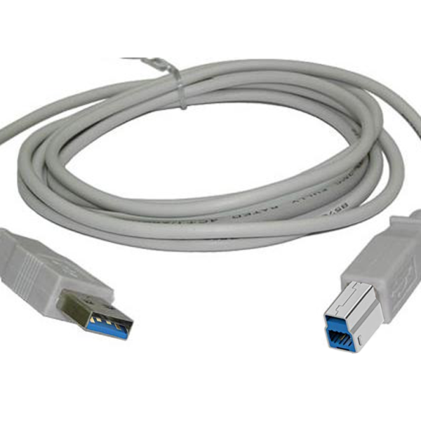Cable USB 3.0 ab para impresora multifuncion