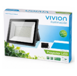Foco LED Vivion 10w negro IP65 (luz fria) - Imagen 3