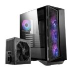 Gabinete MSI Gungnir ARGB + Fuente MAG 550W 80 Plus Bronze