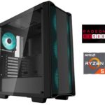 Equipo Gamer Ryzen 5 5500, 16GB, 500GB, RX 580 8GB