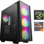 Equipo Gamer Ryzen 7 5800XT, 16GB, 1TB, RTX 5060Ti 8GB