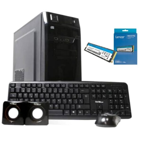 Equipo Intel Core i7 16GB DDR5 + SSD Lexar 500GB NVMe