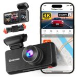 Dashcam Redtiger F17 PLUS 2.7K Quad Canal GPS WiFi - Imagen 3