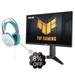 Combo Audífonos Asus TUF H1 Gen II + Monitor 23.8" 180Hz Gaming